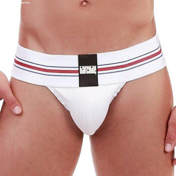 Boris – prémium fehér jockstrap férfiaknak