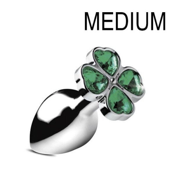 Lucky Gem Clover – stílusos ékszer dugó 7,5 x 3,2 cm