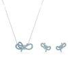 Swarovski Bjos kszerszett masnival Lifelong Bow (nyaklnc,