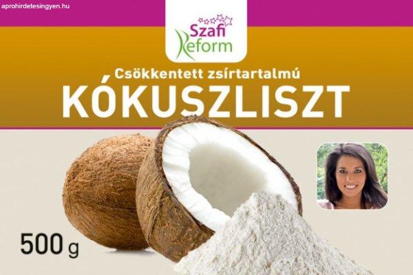 Szafi Fitt zsírtalanított finom szemcsés kókuszliszt 500 g