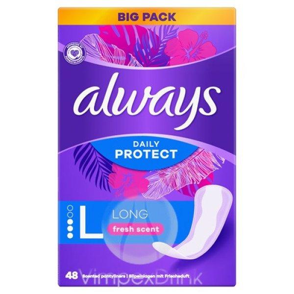 Always tisztasági betét Long Fresh 48db