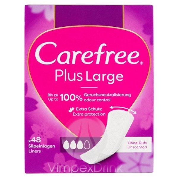 Carefree tisztasági betét Large Enyhe 48