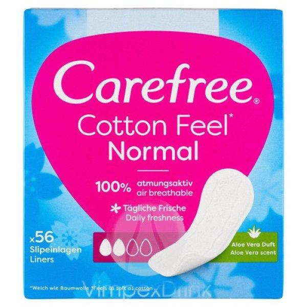 Carefree tisztasági betét Cotton Aloe 56db