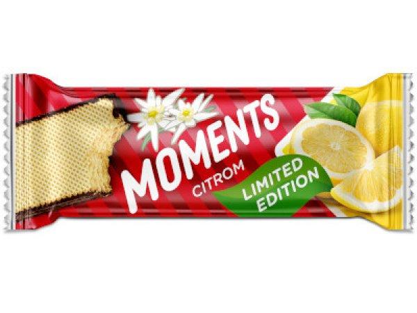 Moments nápolyi szelet 45g Citromos