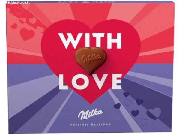 Milka desszert 110g Mogyorókrémes