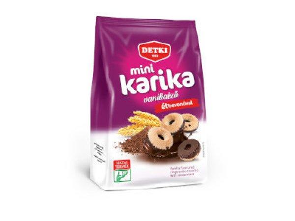 Detki 150g Mini karika vanília ízű - Étbevonóval