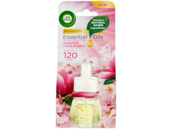 Air Wick utántöltő elektromos kész.19ml Magnolia&Cherry Blossom