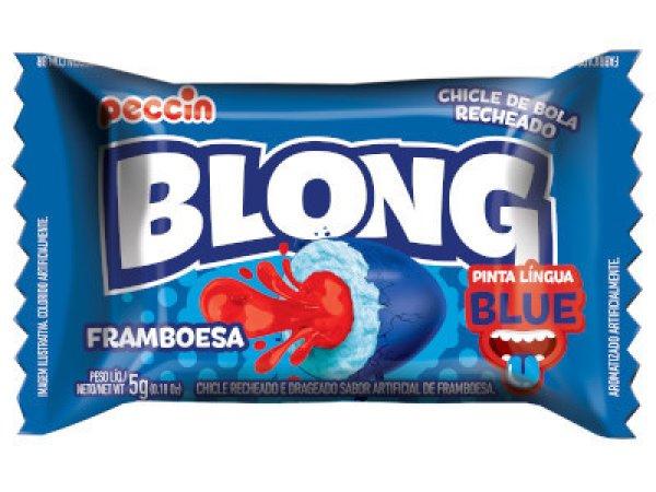 Blong Blue rágó málna ízű nyelvfestős 5g