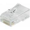 Logilink RJ45 modular plug Cat.6 unshielded pass through 50 