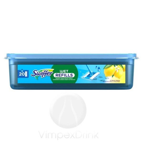 Swiffer padlótörlő kendő nedves utt.20db