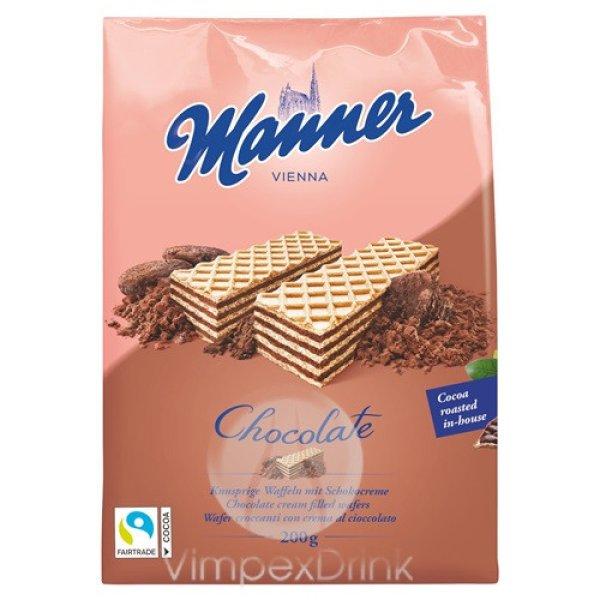 Manner ötrétegű ostya csokoládés 200g