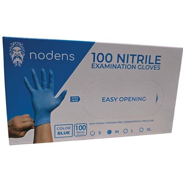 Nodens Nitril P.mentes kesztyű 100db M