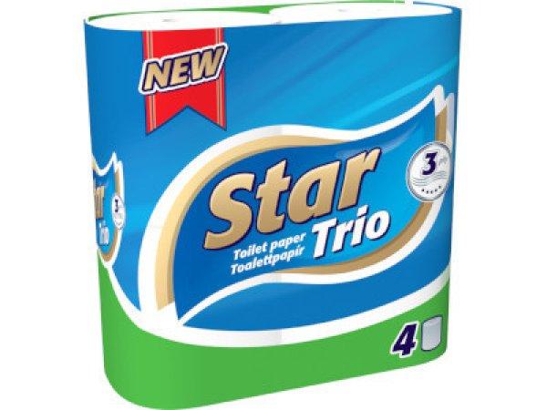 Star Trio WC papír 4 tekercs 3 réteg