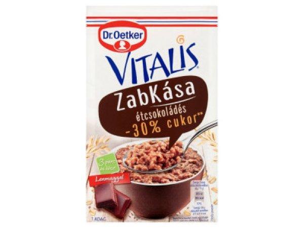 Dr.Oetker V.zabkása 54g -30% cukor Étcsokis