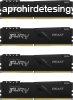 Kingston 64GB DDR4 3200MHz Kit(4x16GB) Fury Beast Black