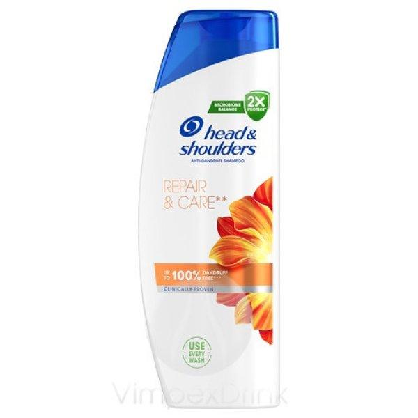 Head&Sould. sampon 400ml Repair&Care