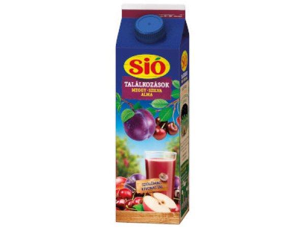 Sió 1l 12% Meggy-szilva-alma