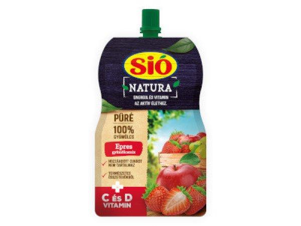 Sió Natura püré 120g 100% Epres gyümölcsmix