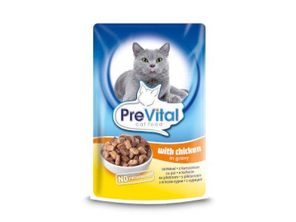 PreVital Cat alutasakos 100g szószos Csirke