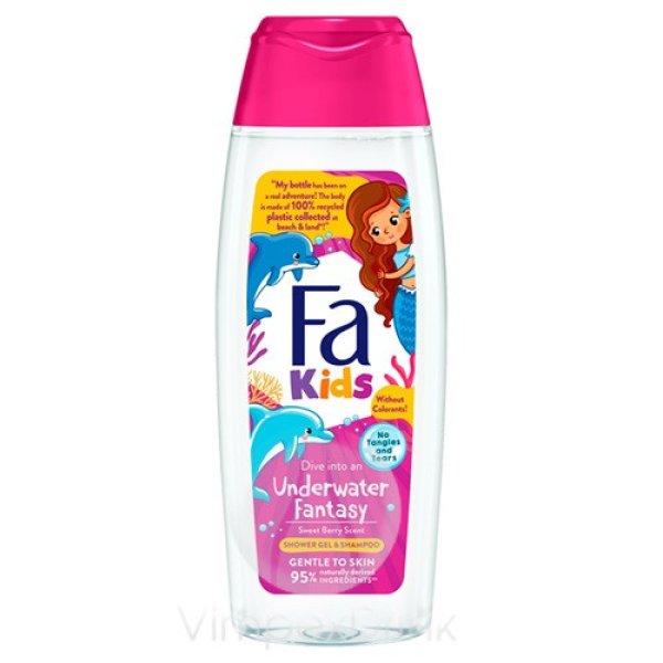 Fa tusfürdő 250 ml Kids Sellőknek (lány)