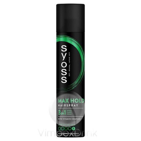 Syoss hajlakk 300ml Max hold