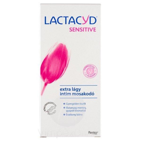 Lactacyd Retail Sensitive intim mosakodó gél 200ml