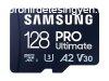 Samsung 128GB microSDXC Pro Ultimate Class10 U3 A2 V30 + ada