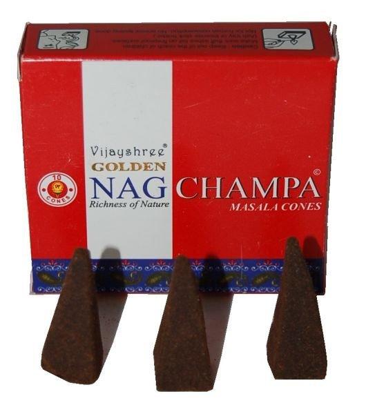 Golden Nag Champa masala kúpfüstölő