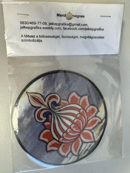 Mandala mágnes A lótusz
