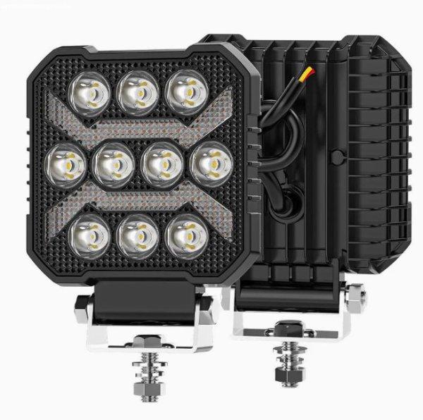 "E" Jeles LED-es Munkalámpa – Index funkcióval 12–48V 20W