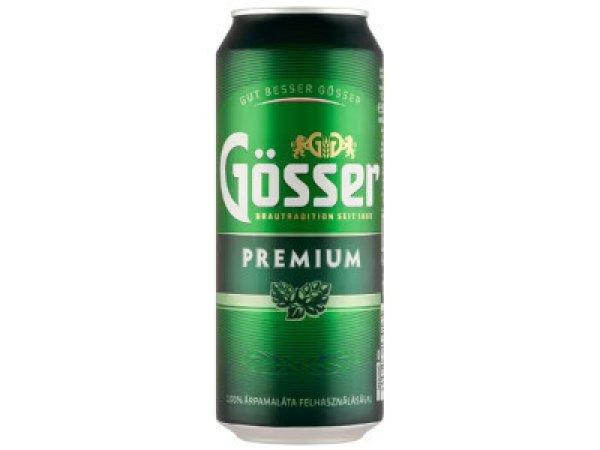 Gösser 0,5L dobozos DRS