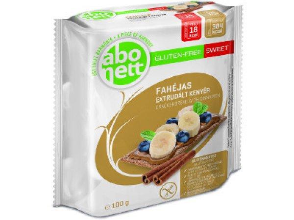 Abonett extrudált kenyér 100g Fahéjas