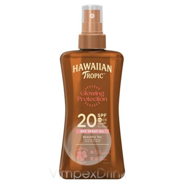 Hawaiian Tropic - Protct Dry Spry Oil SPF20 200ml