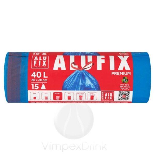 Alufix Szemeteszsák zárósz.40 l/15db