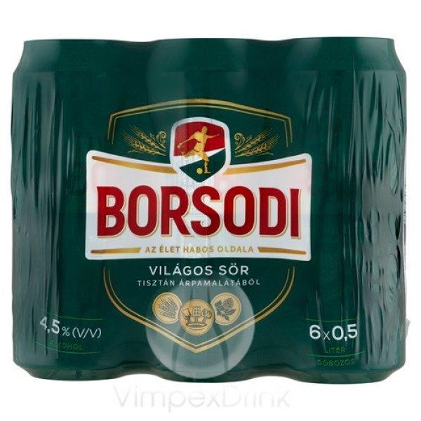 Borsodi Multipack 6*0,5l DOB /4/ - DRS