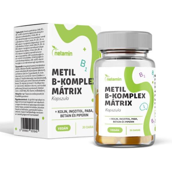 Netamin Metil-B-komplex Mátrix 30x