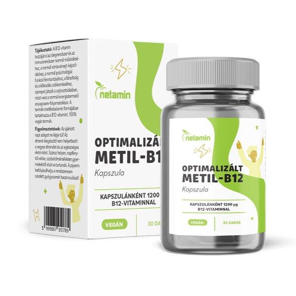 Netamin Optimalizált Metil-B12 kapszula 30x