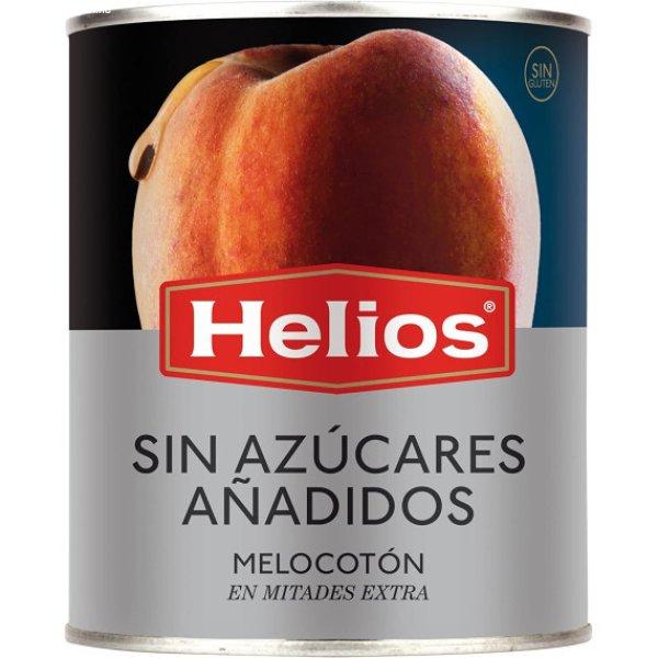 Helios Őszibarackbefőtt Felezett Édesítőszerrel 840G