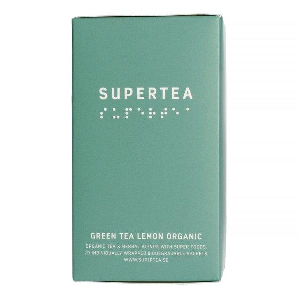 Bio Supertea Zöld Tea Citromos Ízben Filteres 20Db