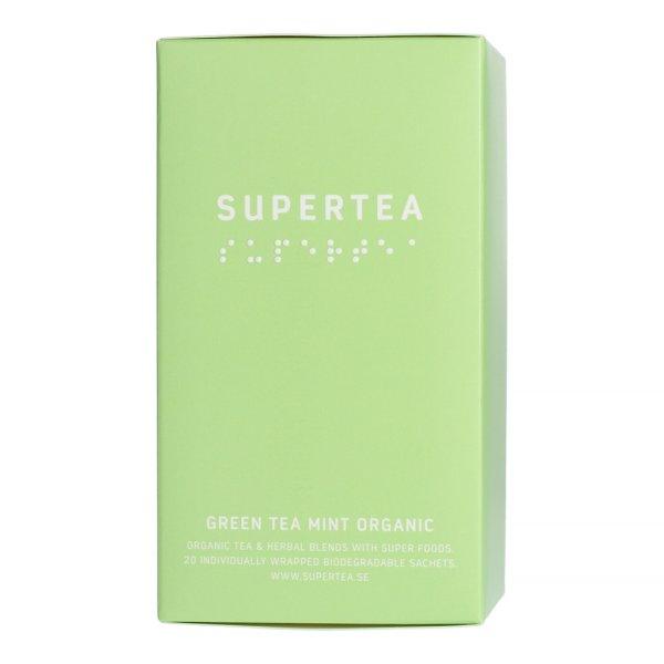 Bio Supertea Zöld Tea Menta Ízben Filteres 20Db