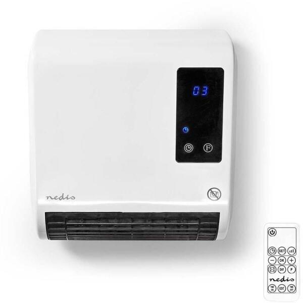 NEDIS HTBA20WT fürdőszobai fűtőtest, teljesítmény: 2000W, 20m2 -es
helyiséghez, 6 programos időzítő, ventilátror funkció
