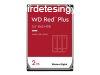 WD Red Plus 2TB SATA 6Gb/s 3.5inch Rpm5400 128MB cache Inter