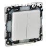 Legrand 752158 Valena Life IP44 fehr ketts vltkapcsol