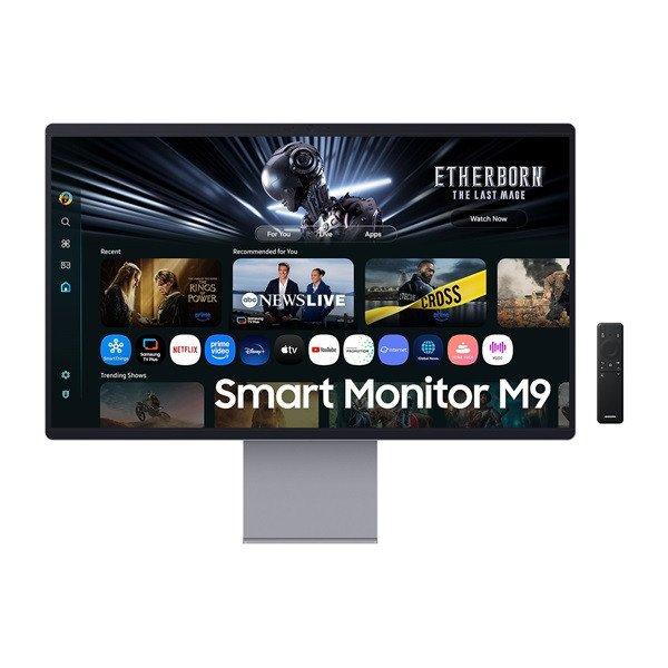 SAMSUNG AI SMART OLED monitor 32" M9, 3840x2160, 16:9, 250cd/m2,
HDMI/DisplayPort/USB-C/WiFi/BT, hangszóró