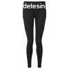 TriDri Ni leggings zsebekkel - Fekete | M