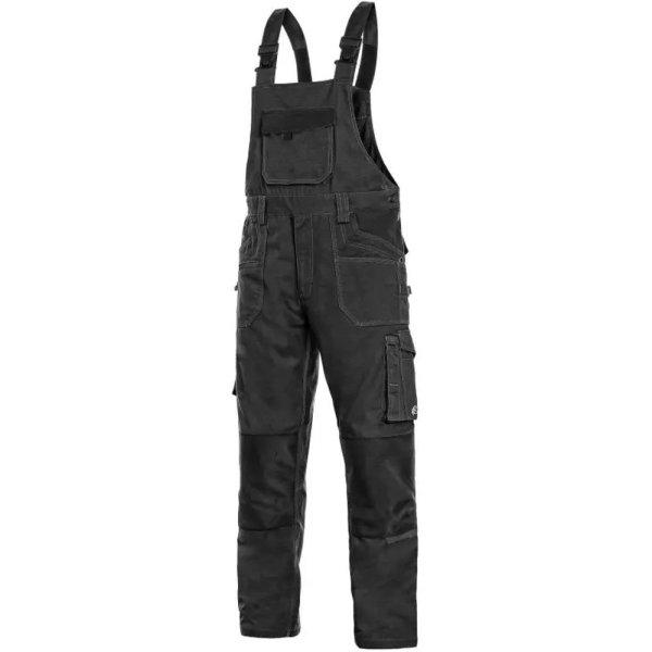 Canis (CXS) Kantáros munkavédelmi nadrág CXS STRETCH - Fekete | 50