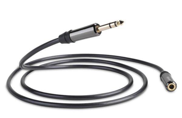 QED QED PERFORMANCE sztereó kábel [3.5mm M stereo - 6.3mm F stereo] - 5.0m QED
PERFORMANCE sztereó kábel [6,3 mm-es sztereó jack - 6,3 mm-es sztereó jack]
- 5,0 m QEDPHPEXT6.3-5
