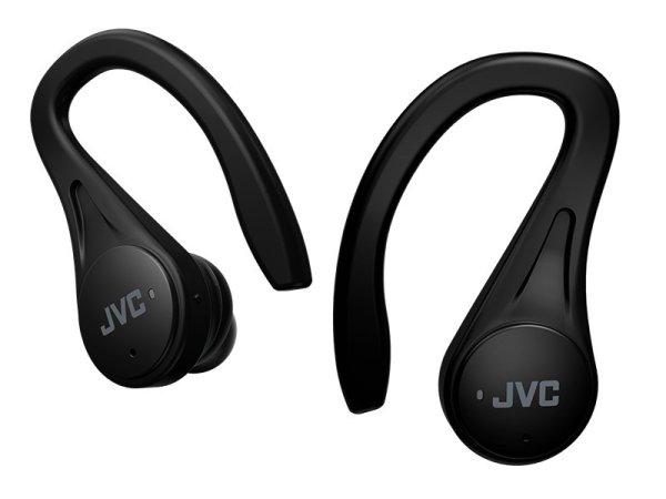 JVC HA-EC25T-B-U Bluetooth fülhallgató Pivot & Slide Motion Fit
technológiával, fekete színben