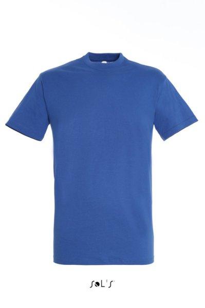 Uniszex REGENT kereknyakú rövid ujjú pamut póló, SOL'S SO11380, Royal
Blue-2XL