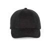 KP119 fm csatos pamut twill baseball sapka K-UP, Black-U